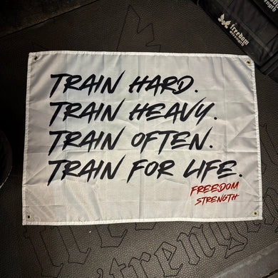 Freedom Strength Co. - Train for life banner