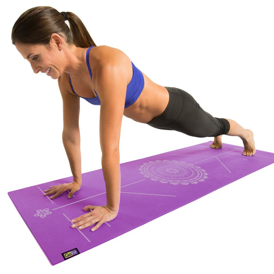 GoFit - Yoga AlignMat™ - Purple
