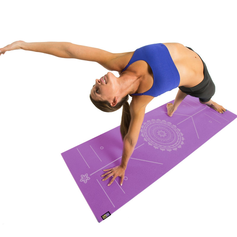 Load image into Gallery viewer, GoFit - Yoga AlignMat™ - Purple
