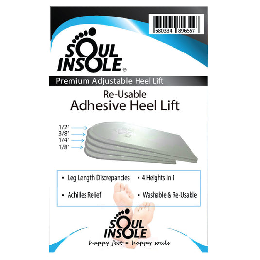 Soul insole - Heel lifts / gel heel cushions
