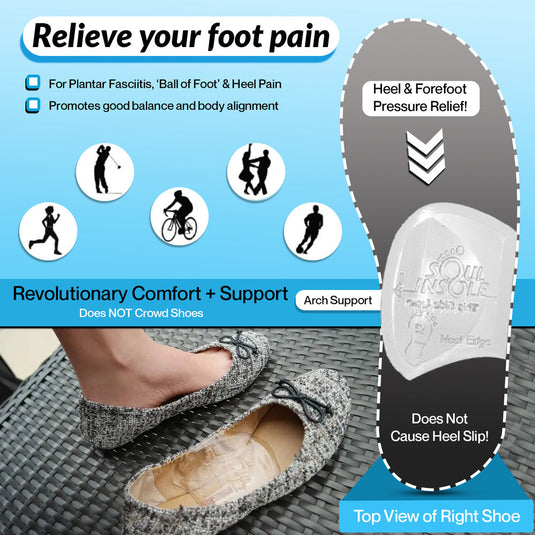 Soul Insole - Shoe Bubble micro-size max support orthotic
