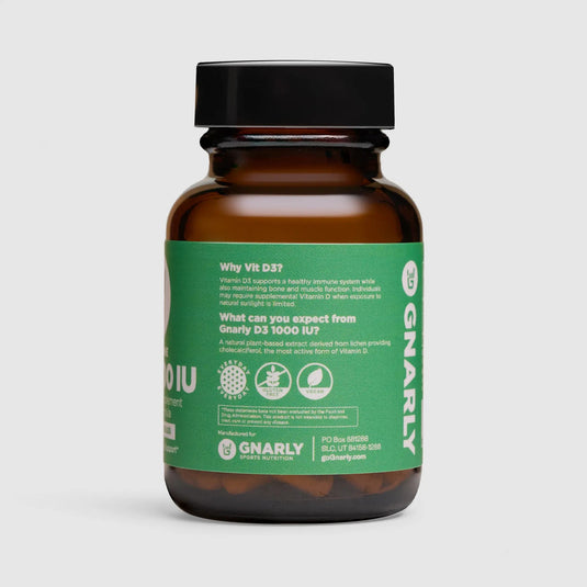 Gnarly Baseline Vitamin D3 - Description Side