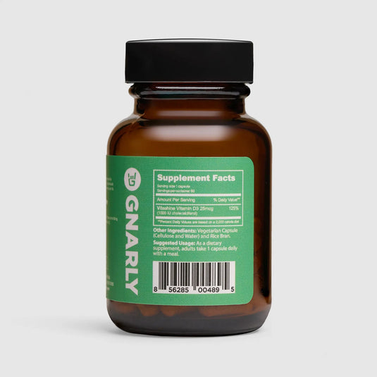 Gnarly Baseline Vitamin D3 - Nutrition Side