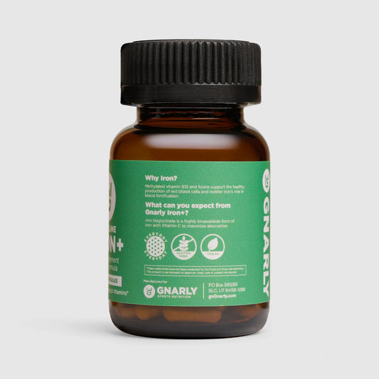 Gnarly Baseline Iron+ - Back Label