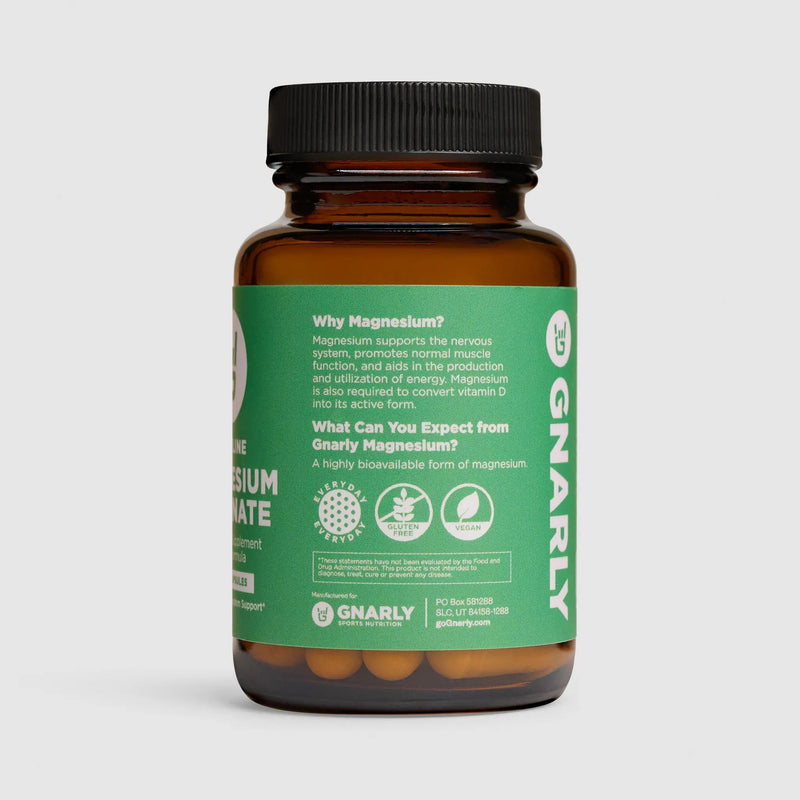 Load image into Gallery viewer, Gnarly Baseline Magnesium Glycinate - Back Label
