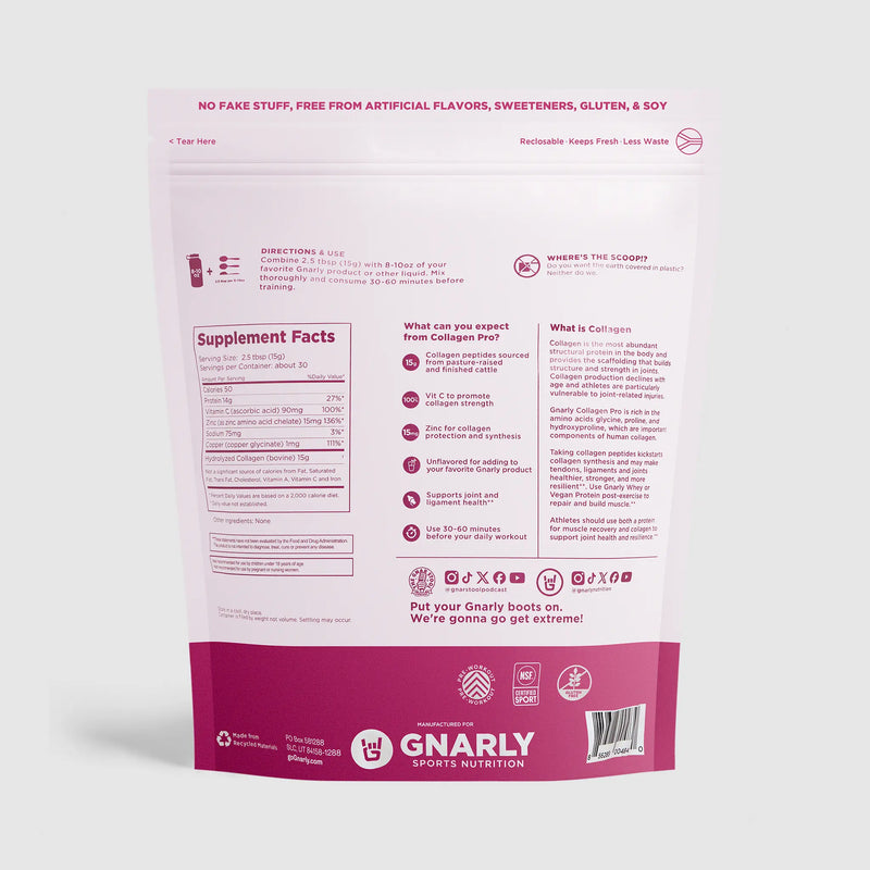Load image into Gallery viewer, Gnarly Sports Nutrition - Collagen Pro