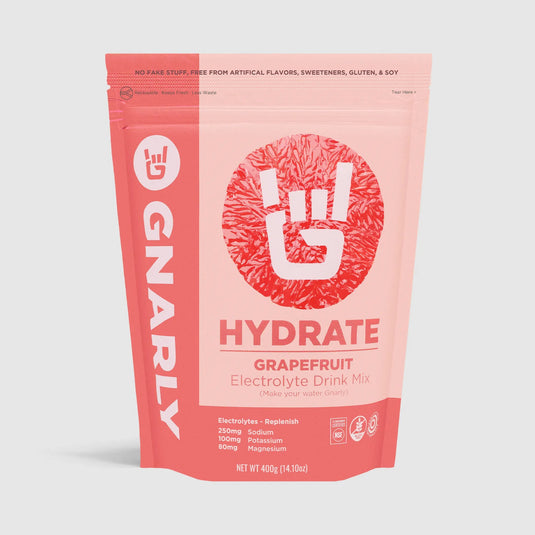 Gnarly Hydrate Ruby Red Grapefruit Bag - Front
