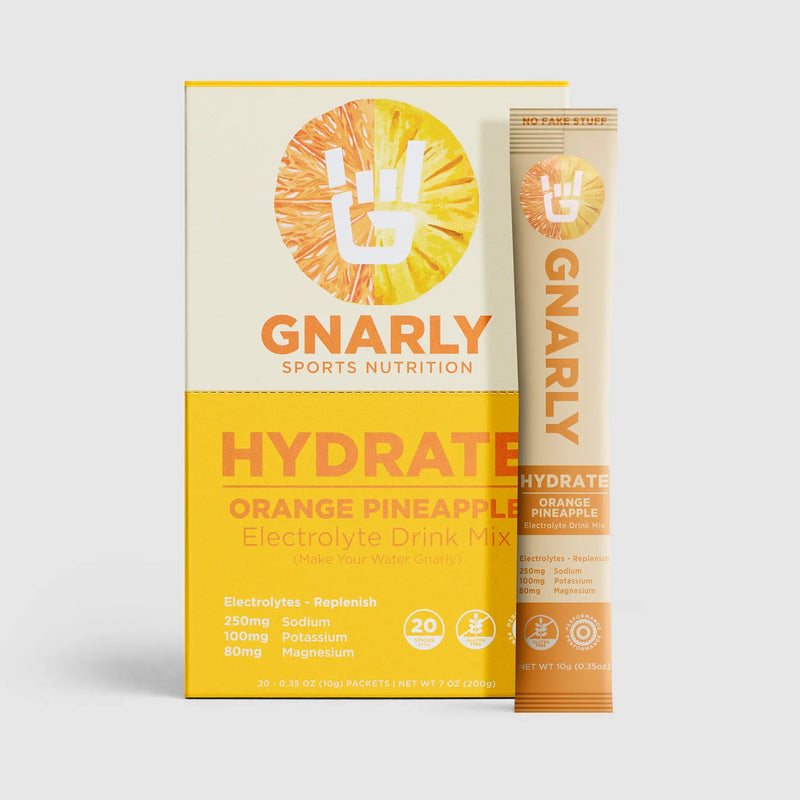 Load image into Gallery viewer, Gnarly Hydrate Orange Pineapple - 20 Stick Box

