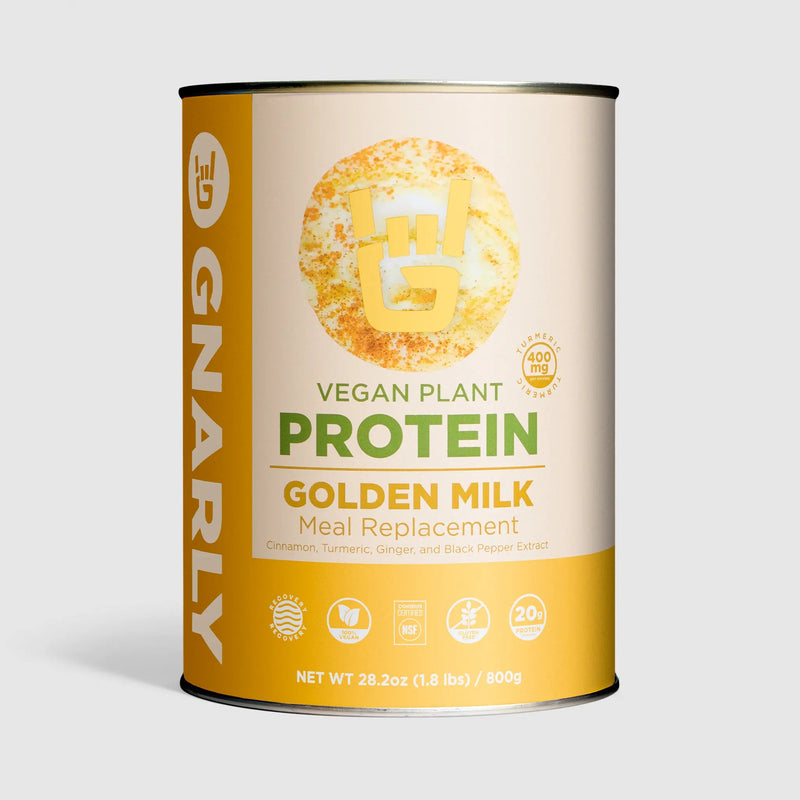 Load image into Gallery viewer, Gnarly Vegan Plant Protein Golden Milk Bag - Front
