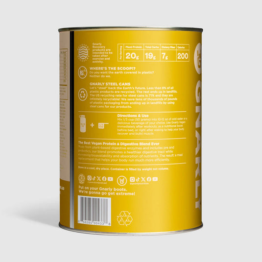Gnarly Vegan Plant Protein Vanilla - Ingredients