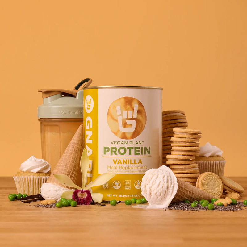 Load image into Gallery viewer, Gnarly Vegan Plant Protein Vanilla - Lifestyle
