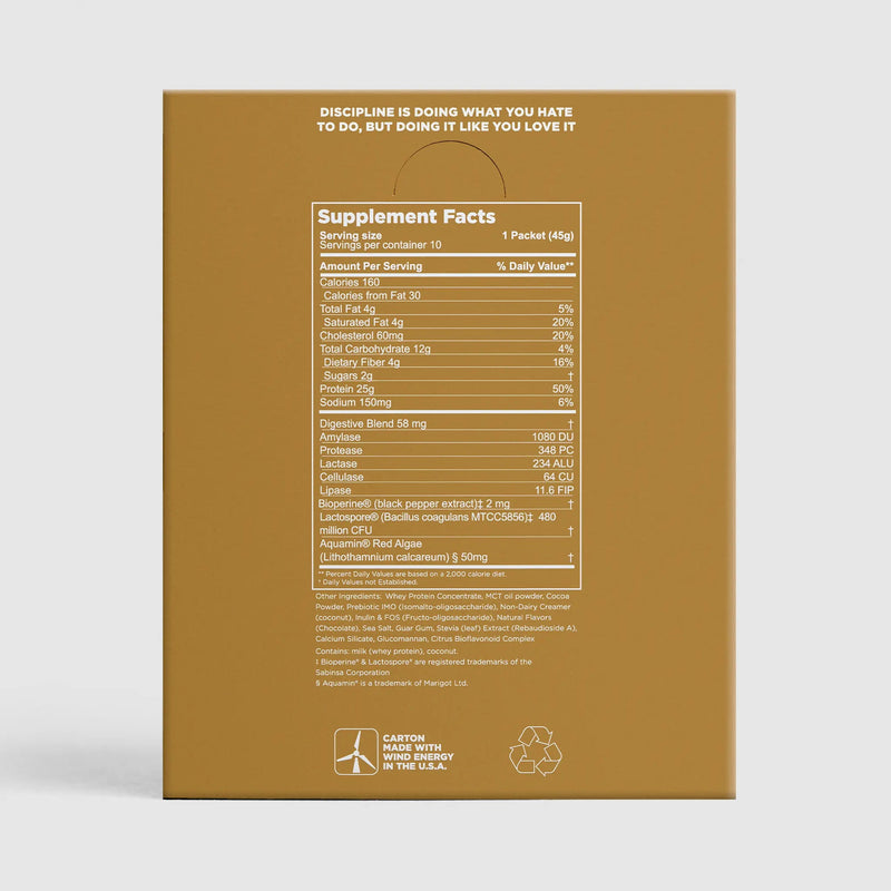 Load image into Gallery viewer, Gnarly Grass-Fed Whey Protein Chocolate - Nutrition Facts Panel
