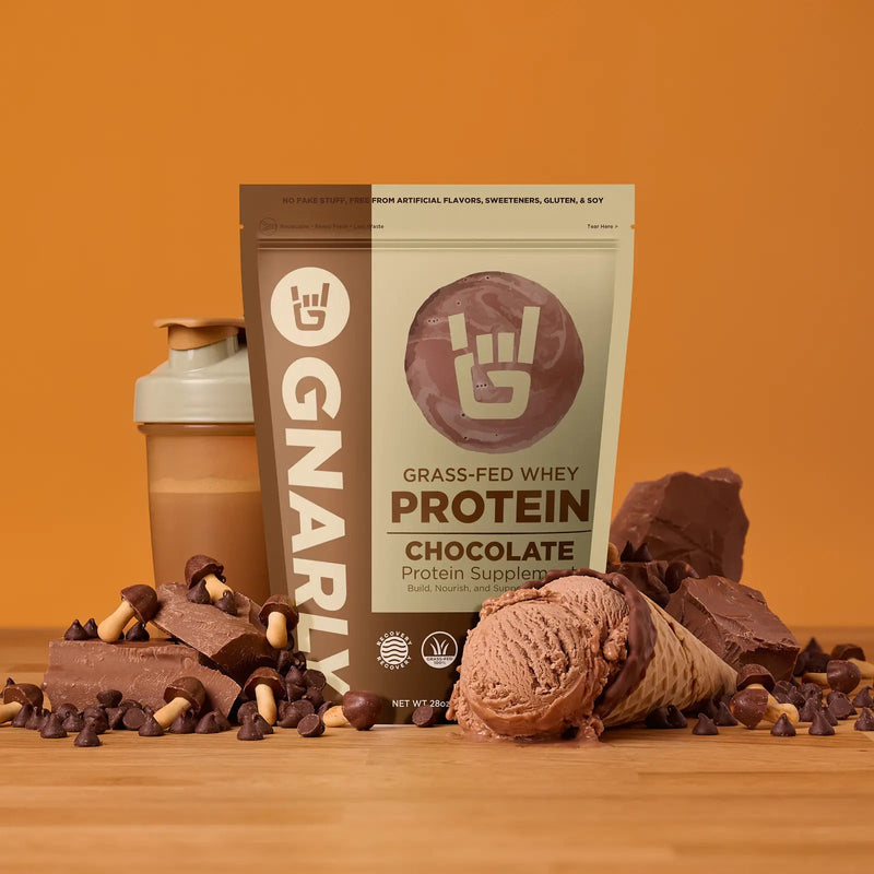 Load image into Gallery viewer, Gnarly Grass-Fed Whey Protein Chocolate - Ingredients
