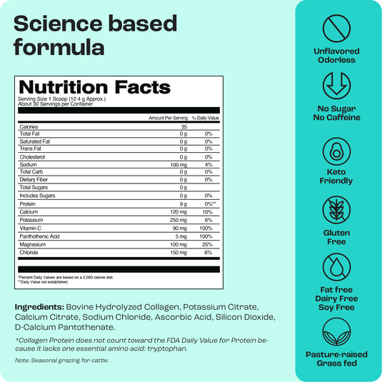 Key Nutrients - Collagen Peptides with Electrolytes Powder