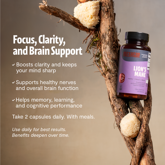 FreshCap Mushrooms - Organic Lion’s Mane Capsules
