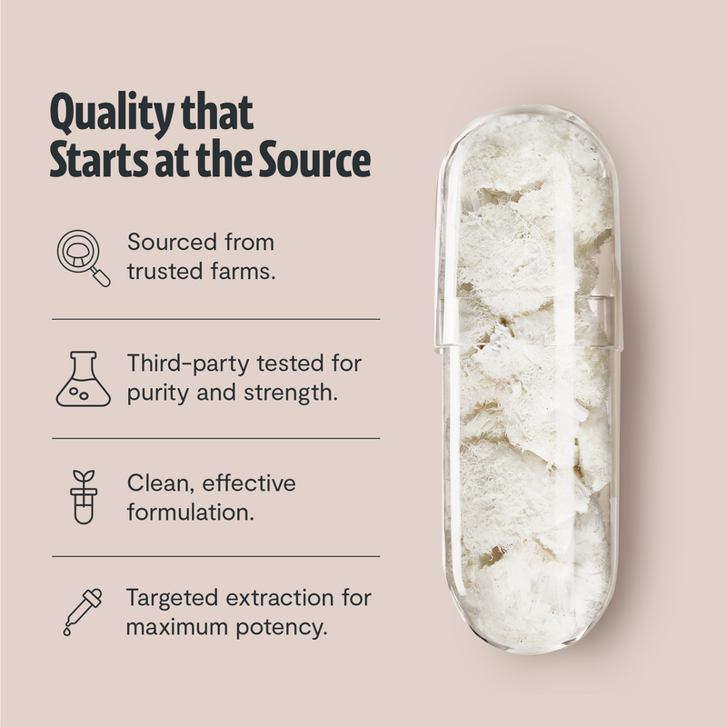 Load image into Gallery viewer, FreshCap Mushrooms - Organic Lion’s Mane Capsules
