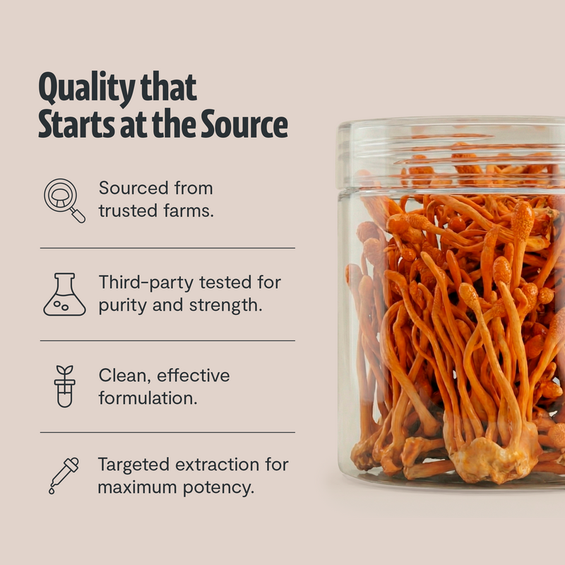 Load image into Gallery viewer, FreshCap Mushrooms - Cordyceps Mushroom Extract Powder
