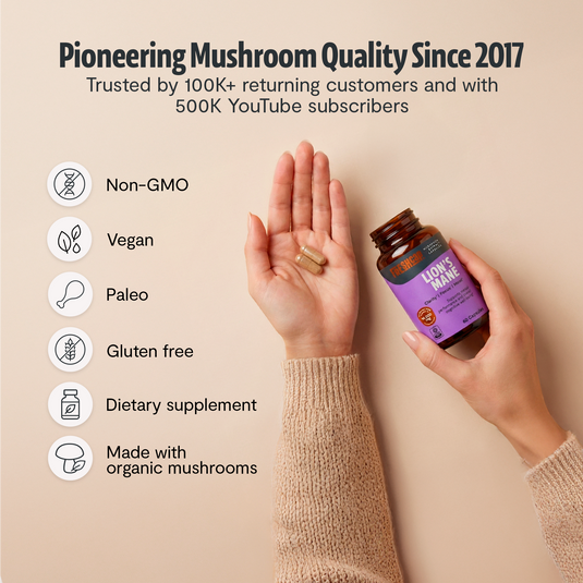FreshCap Mushrooms - Organic Lion’s Mane Capsules