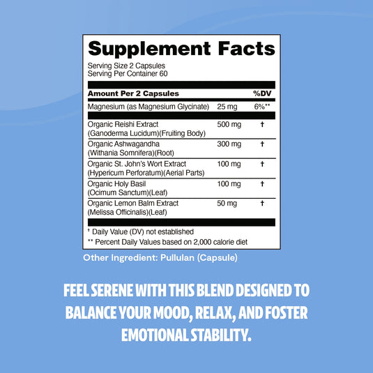 FreshCap Mushrooms - Calm Blend Capsules