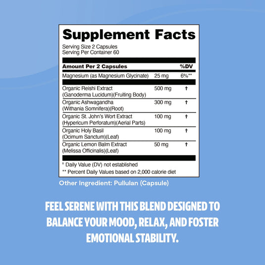 FreshCap Mushrooms - Calm Blend Capsules