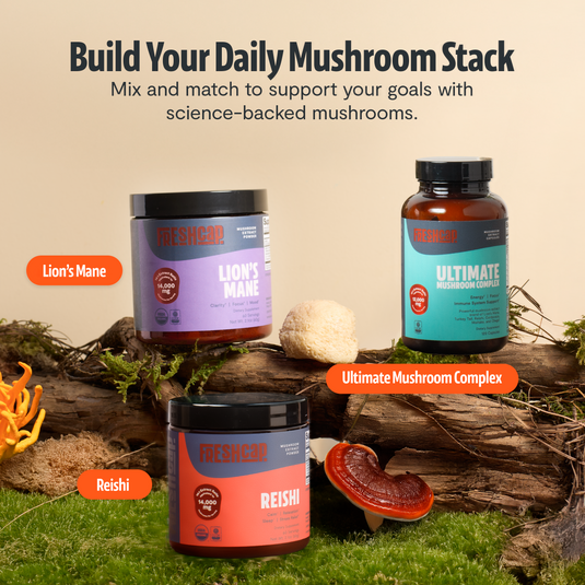 FreshCap Mushrooms - Organic Lion’s Mane Mushroom Powder