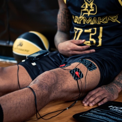 Load image into Gallery viewer, PlayMakar - SPORT TENS + EMS Muscle Stimulator

