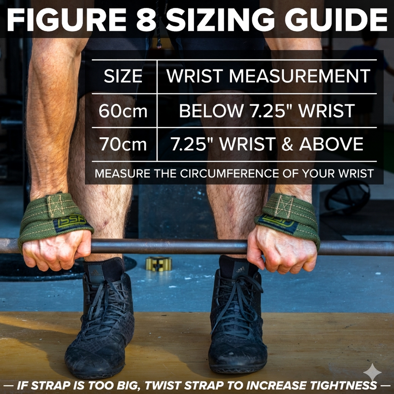 Load image into Gallery viewer, Serious Steel Fitness - Figure 8 Lifting Straps
