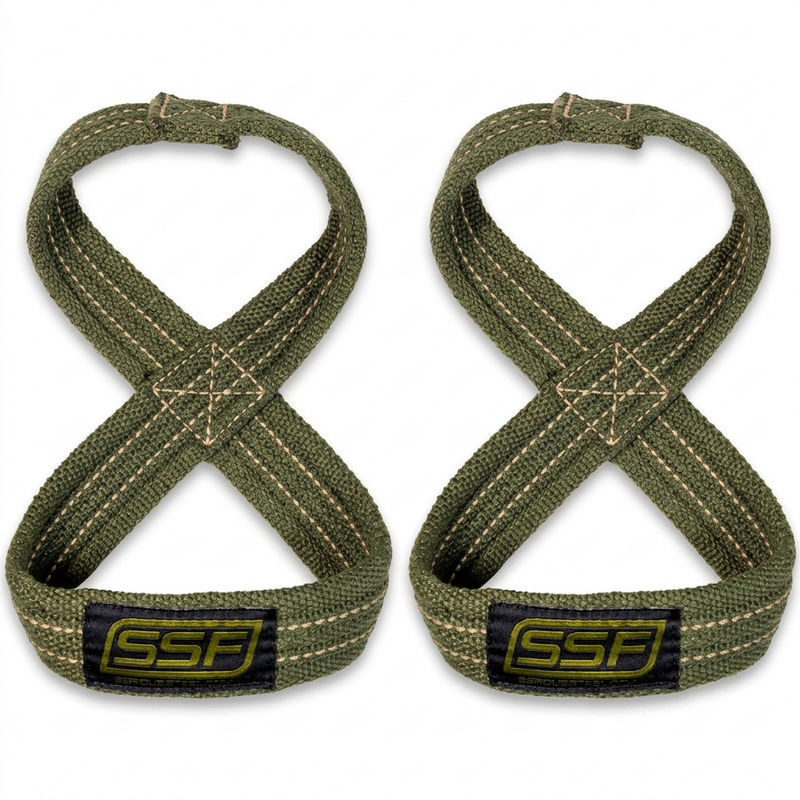 Load image into Gallery viewer, Serious Steel Fitness - Figure 8 Lifting Straps
