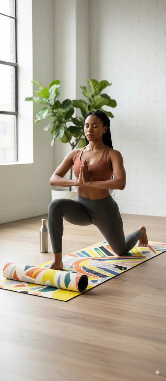 Yune Yoga - Yoga Mat | 6mm Thick | Multicolor | Non-Slip | Eco Friendly | Yune Yoga | Leah Duncan Bird