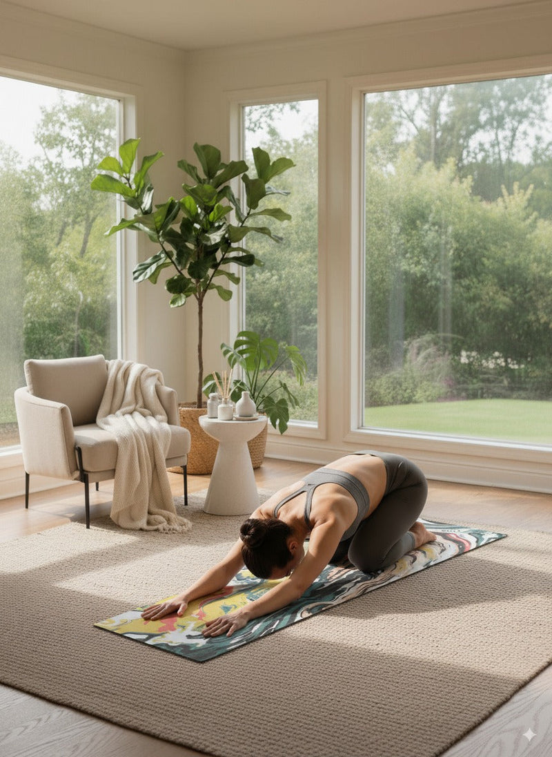Load image into Gallery viewer, Yune Yoga - Yoga Mat | 6mm Thick | Marble | Non-Slip | Eco Friendly | Yune Yoga | Taurus
