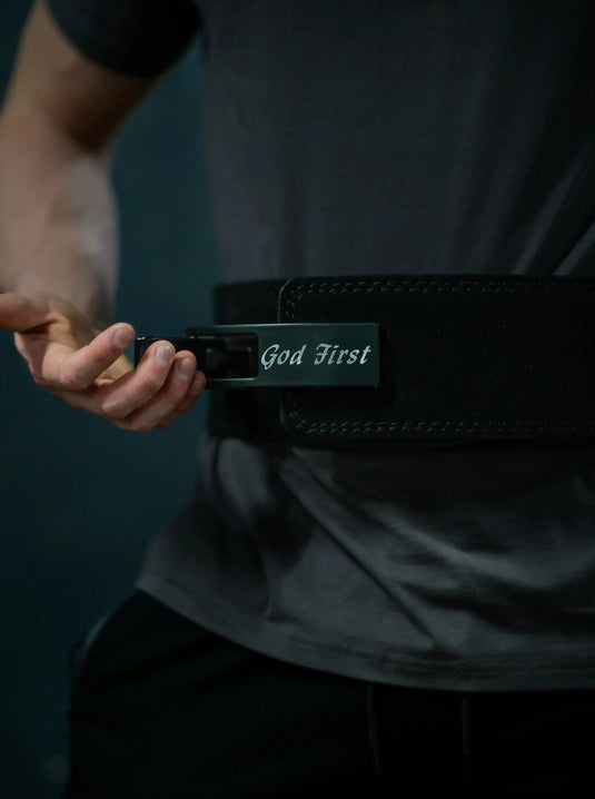 HolStrength - God First 10MM Lever Belt