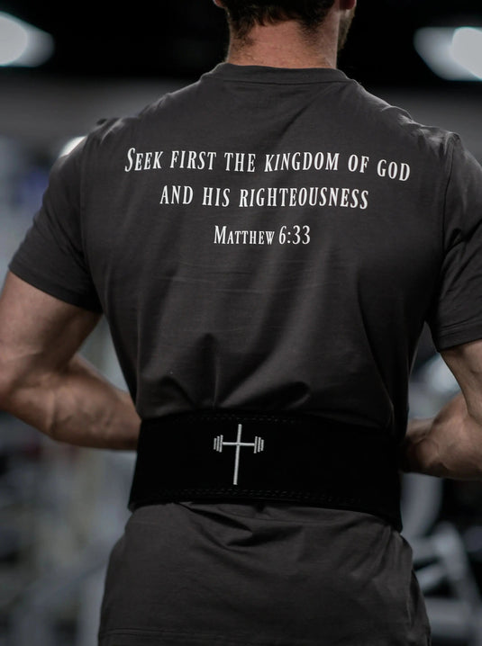 HolStrength - God First 10MM Lever Belt