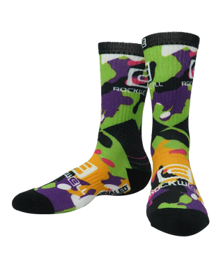 Rockwell Time - Green Camo Socks