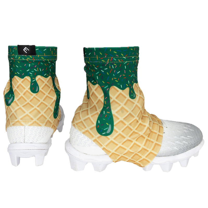 Load image into Gallery viewer, Elite Athletic Gear - Green Ice Cream Cleat Covers
