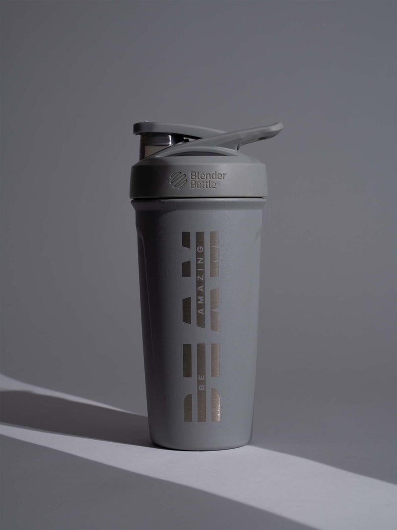 Load image into Gallery viewer, Be Amazing Metal Blender Bottle
