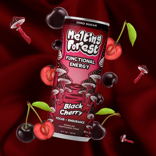 Melting Forest - Mushroom Energy Drink 12 Pack - Variety Pack