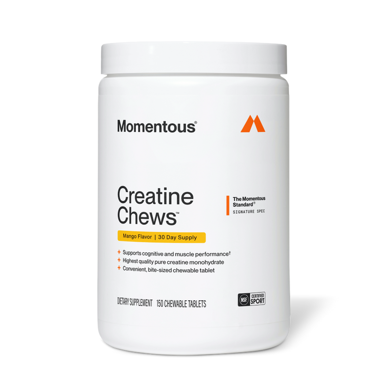 Load image into Gallery viewer, Momentous - Creatine Chews 150-Count - Mango
