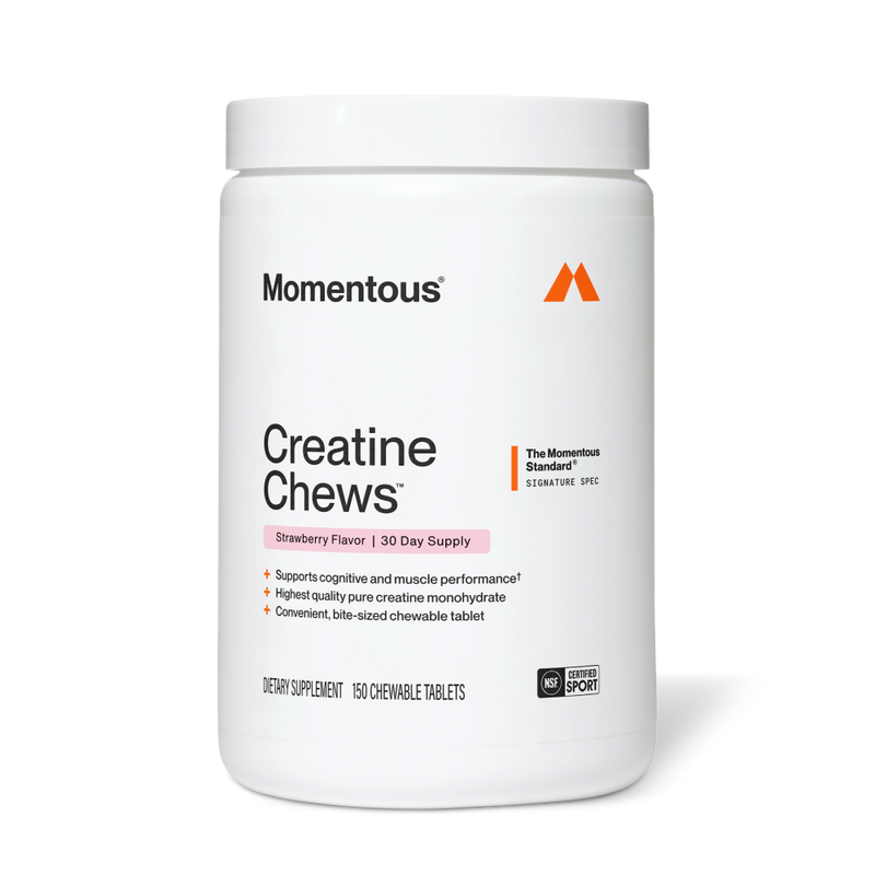 Load image into Gallery viewer, Momentous - Creatine Chews 150-Count - Strawberry
