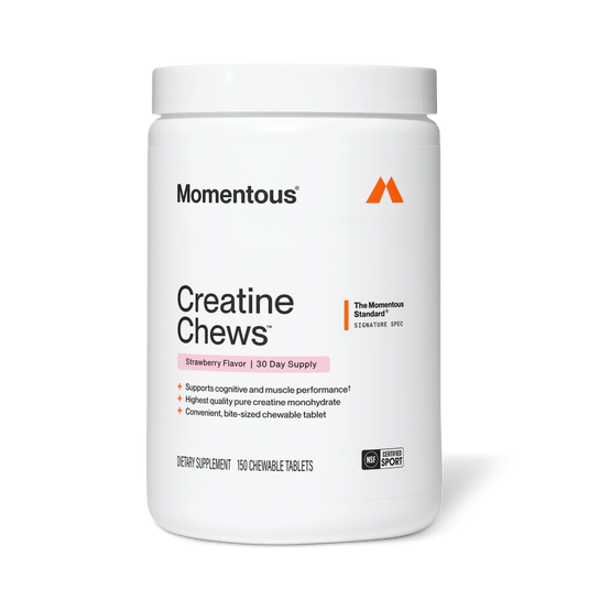 Momentous - Creatine Chews 150-Count - Strawberry