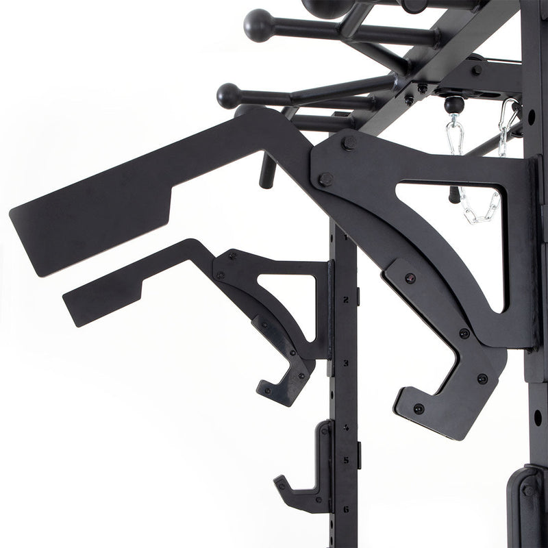 Load image into Gallery viewer, SMAI - Half Power Rack With Cable Machine Lateral Pull Down / Rower

