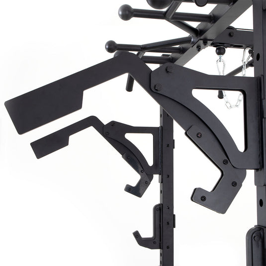 SMAI - Half Power Rack With Cable Machine Lateral Pull Down / Rower