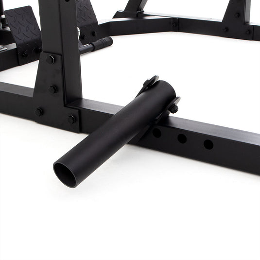 SMAI - Half Power Rack With Cable Machine Lateral Pull Down / Rower