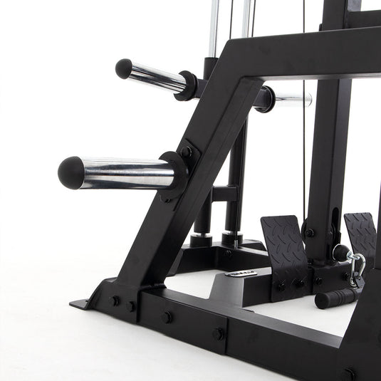 SMAI - Half Power Rack With Cable Machine Lateral Pull Down / Rower