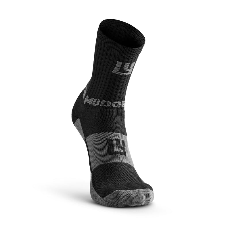 Load image into Gallery viewer, Mudgear - Performance Hiking/Trekking Sock - Black/Gray (2 Pair Pack)
