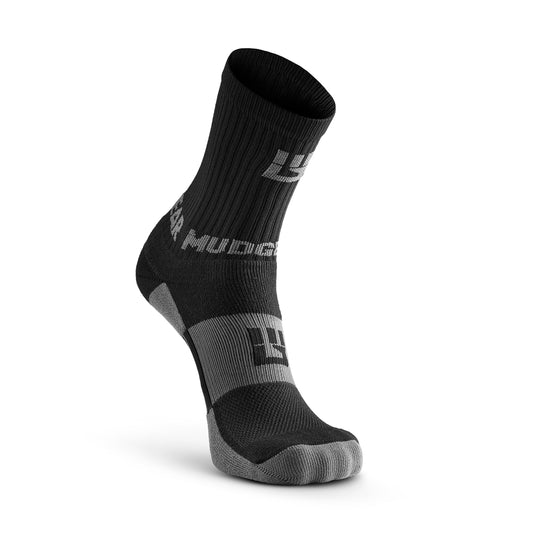 Mudgear - Performance Hiking/Trekking Sock - Black/Gray (2 Pair Pack)