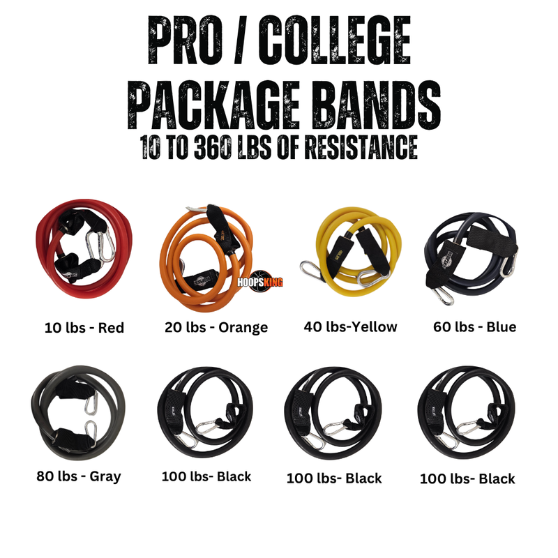 Load image into Gallery viewer, HoopsKing - Vertical Blitz Resistance Bands | For All Ages | Shoulders to Heels
