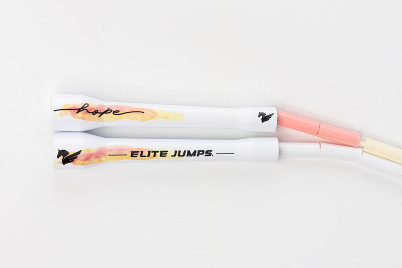 Load image into Gallery viewer, Elite Jumps - Hope Rope - Spring Sunset 1&quot; Beaded Jump Rope
