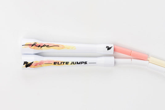 Elite Jumps - Hope Rope - Spring Sunset 1" Beaded Jump Rope