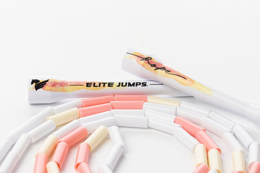 Elite Jumps - Hope Rope - Spring Sunset 1" Beaded Jump Rope