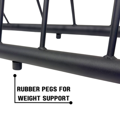 Hulkfit - Horizontal Plate Storage w/ Wheels